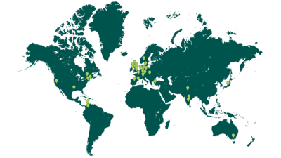 Global meetup locations